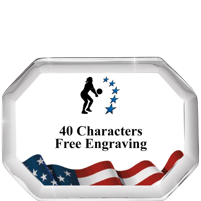 2-1/2" FLG BEVELED OCTAGON PPW