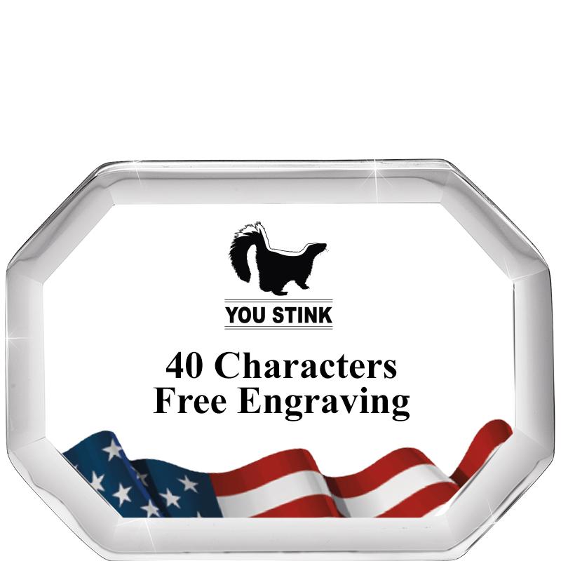 2-1/2" FLG BEVELED OCTAGON PPW