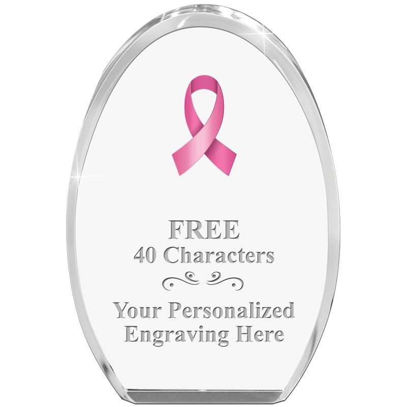 OVAL STANDING PAPERWEIGHT