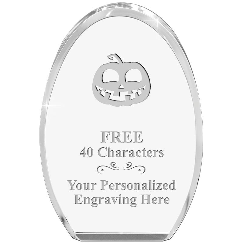 OVAL STANDING PAPERWEIGHT