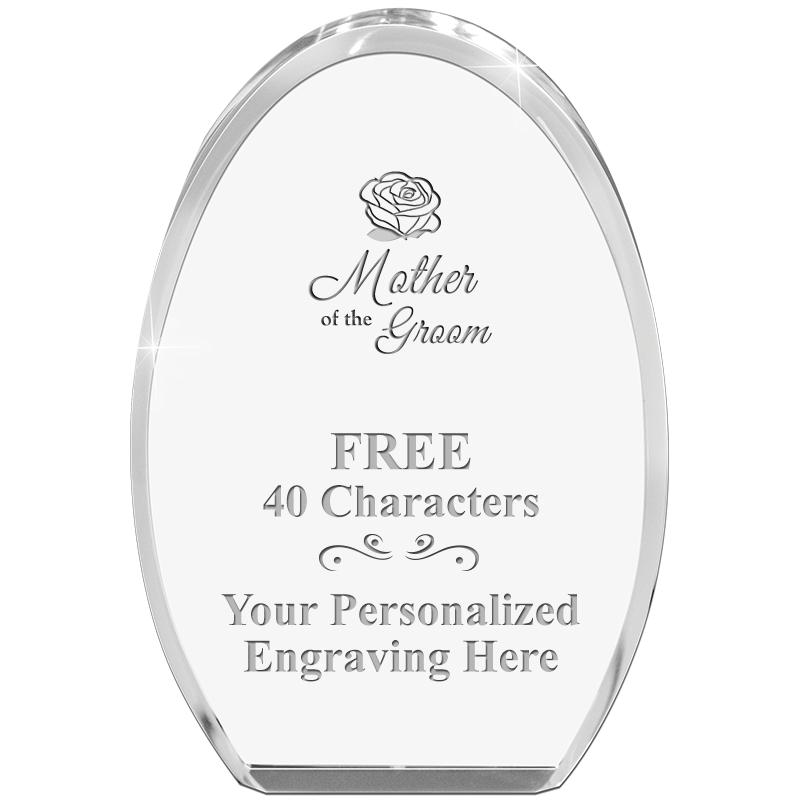 OVAL STANDING PAPERWEIGHT