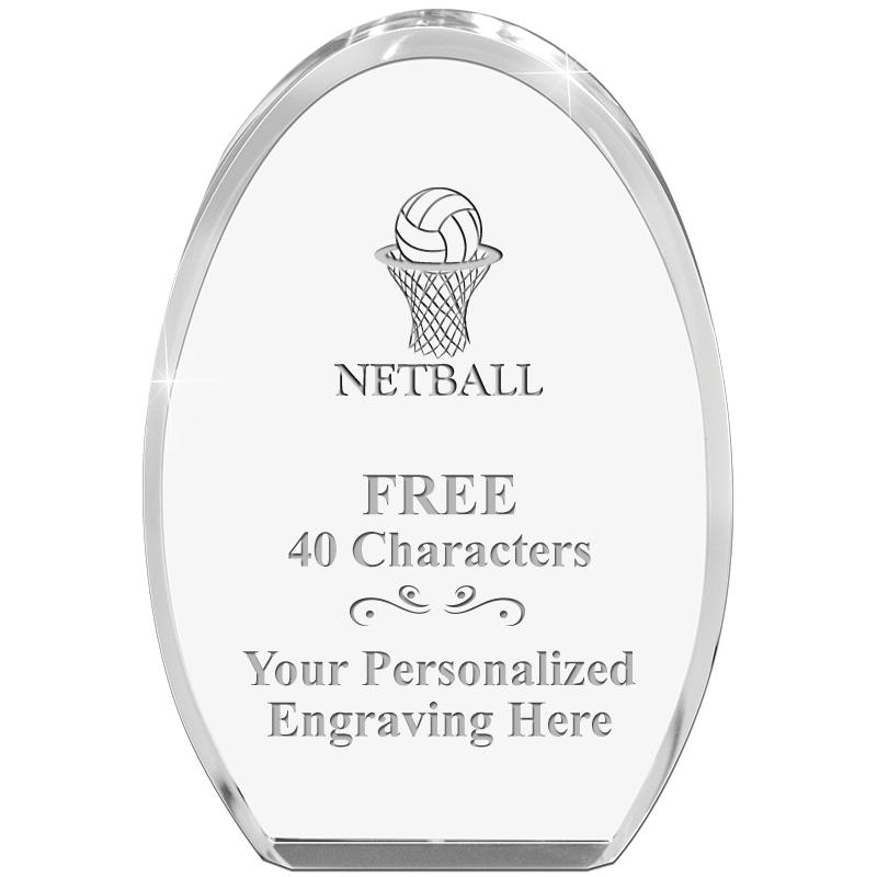 OVAL STANDING PAPERWEIGHT