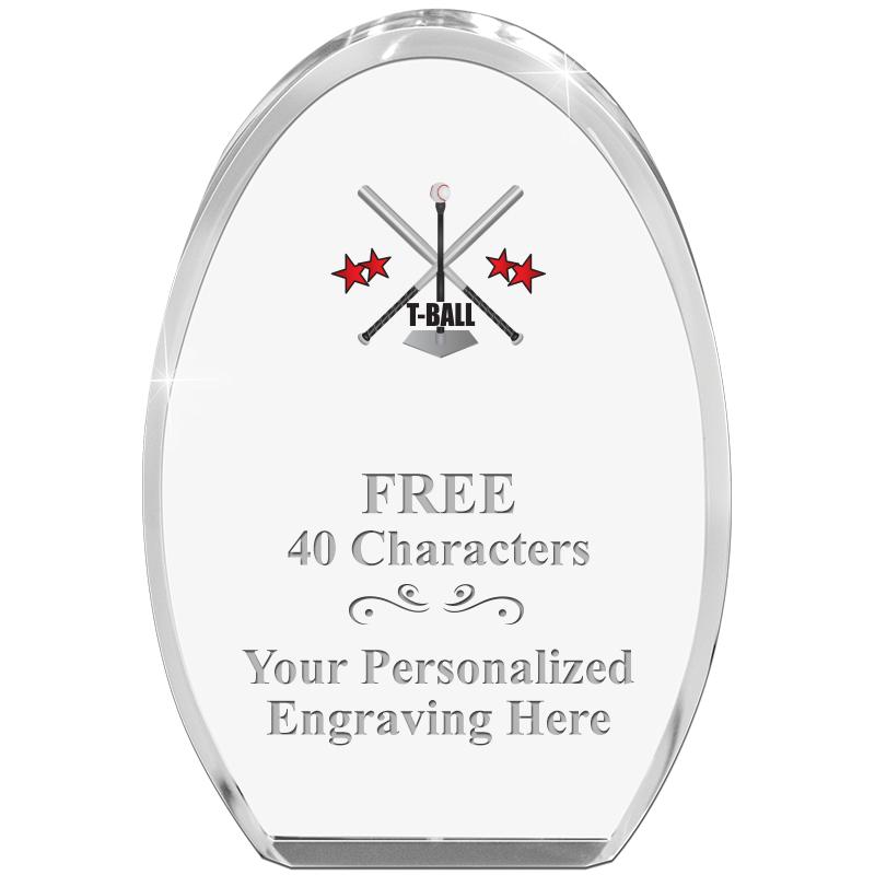 OVAL STANDING PAPERWEIGHT