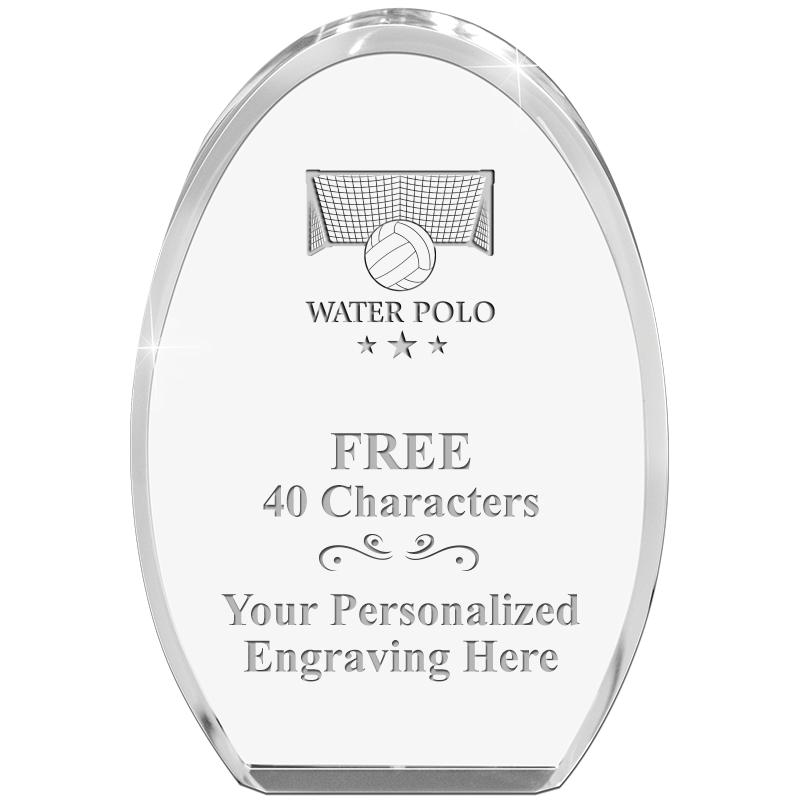 OVAL STANDING PAPERWEIGHT