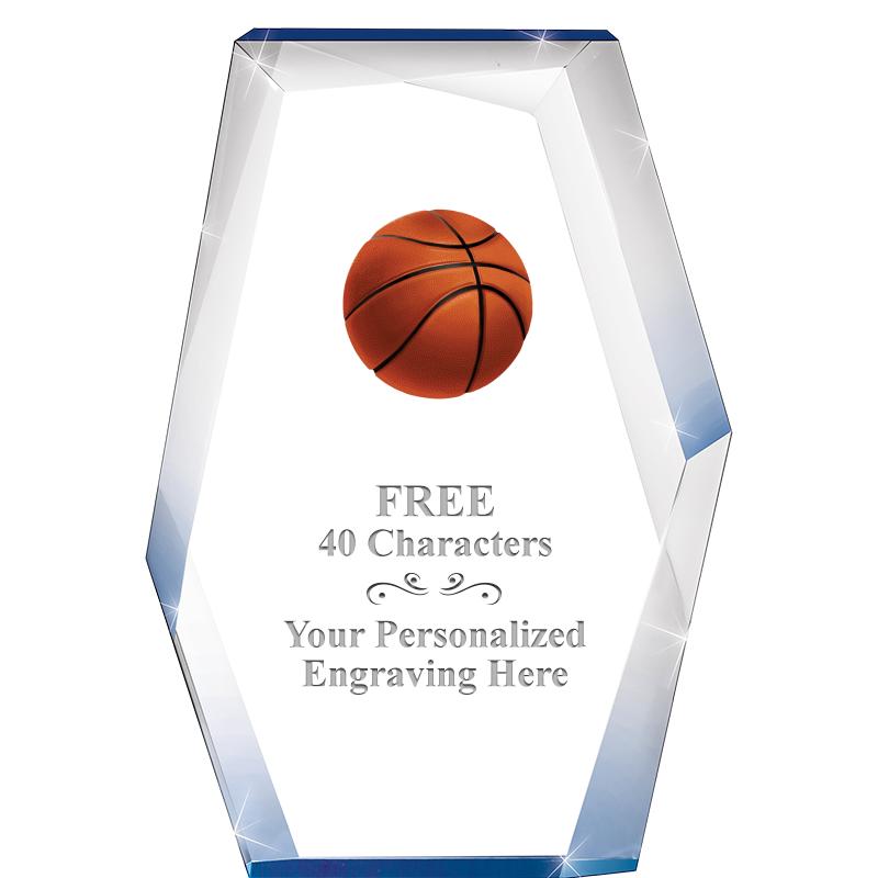 8" COBALT RADIANCE ACRYLIC