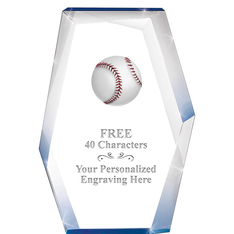 8" COBALT RADIANCE ACRYLIC