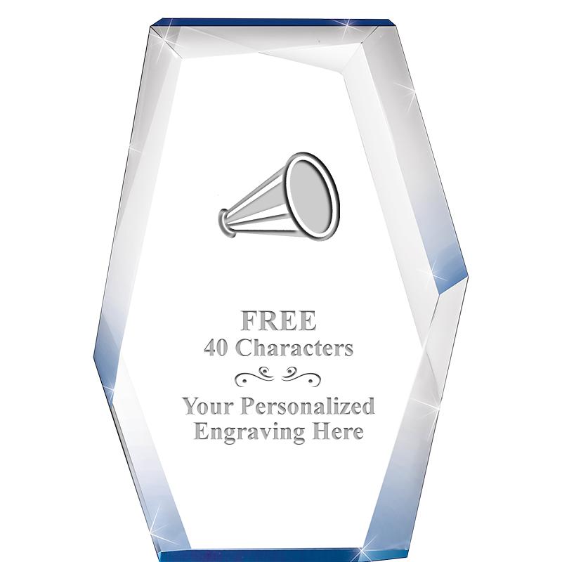 8" COBALT RADIANCE ACRYLIC