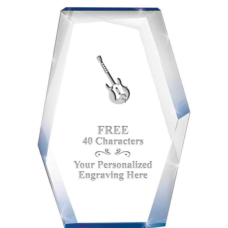 8" COBALT RADIANCE ACRYLIC