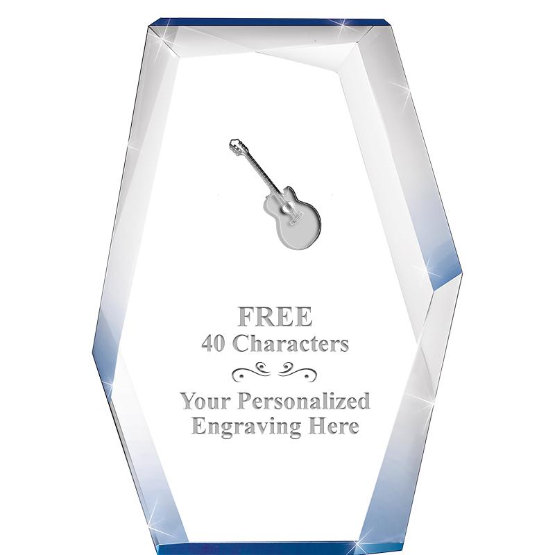 8" COBALT RADIANCE ACRYLIC