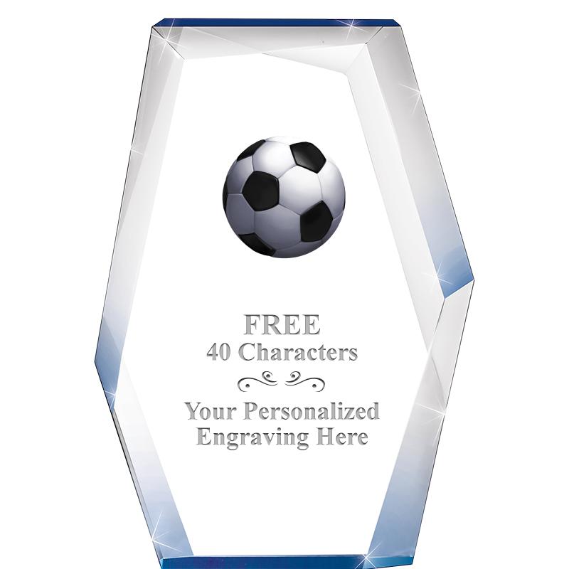 8" COBALT RADIANCE ACRYLIC