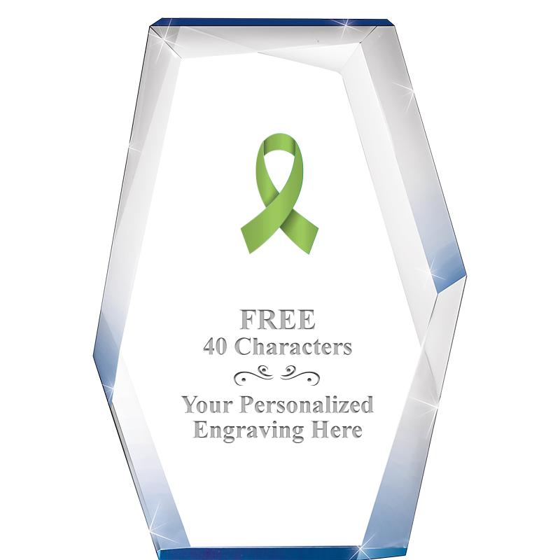 8" COBALT RADIANCE ACRYLIC