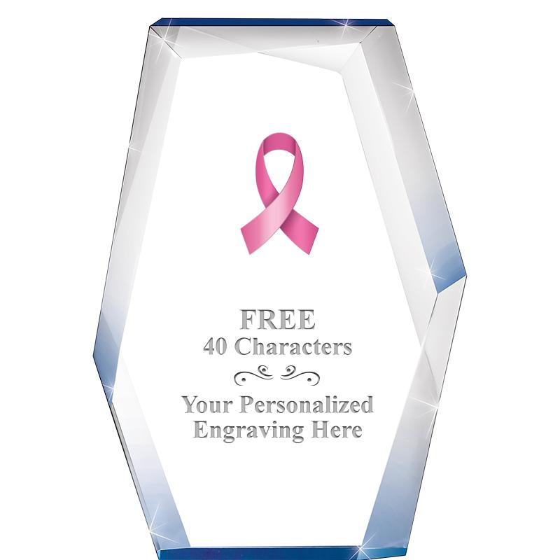 8" COBALT RADIANCE ACRYLIC