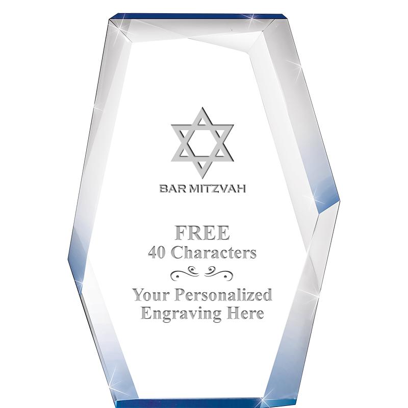 8" COBALT RADIANCE ACRYLIC