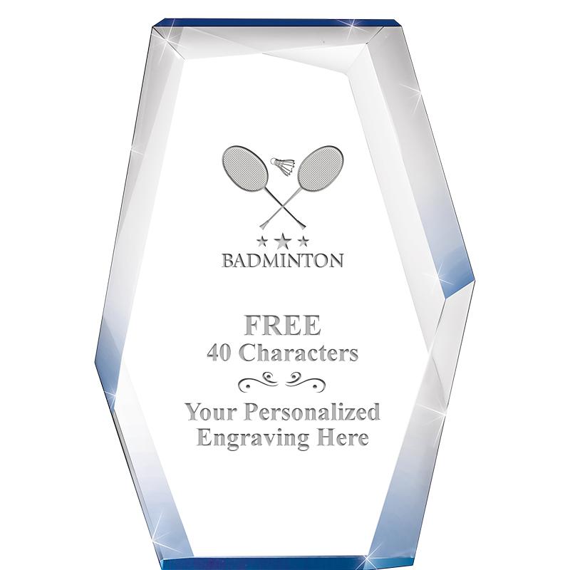 8" COBALT RADIANCE ACRYLIC