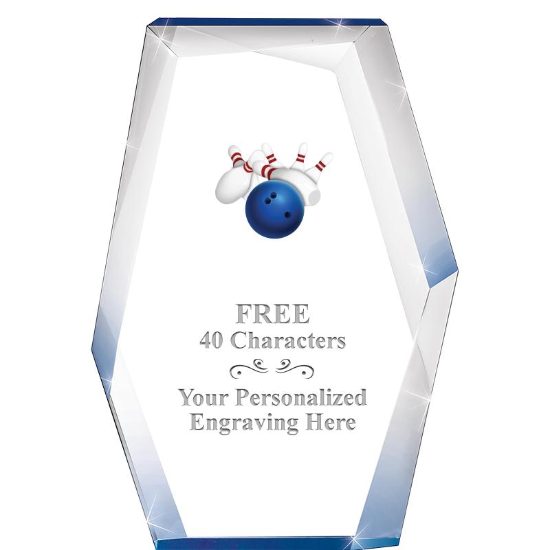 8" COBALT RADIANCE ACRYLIC