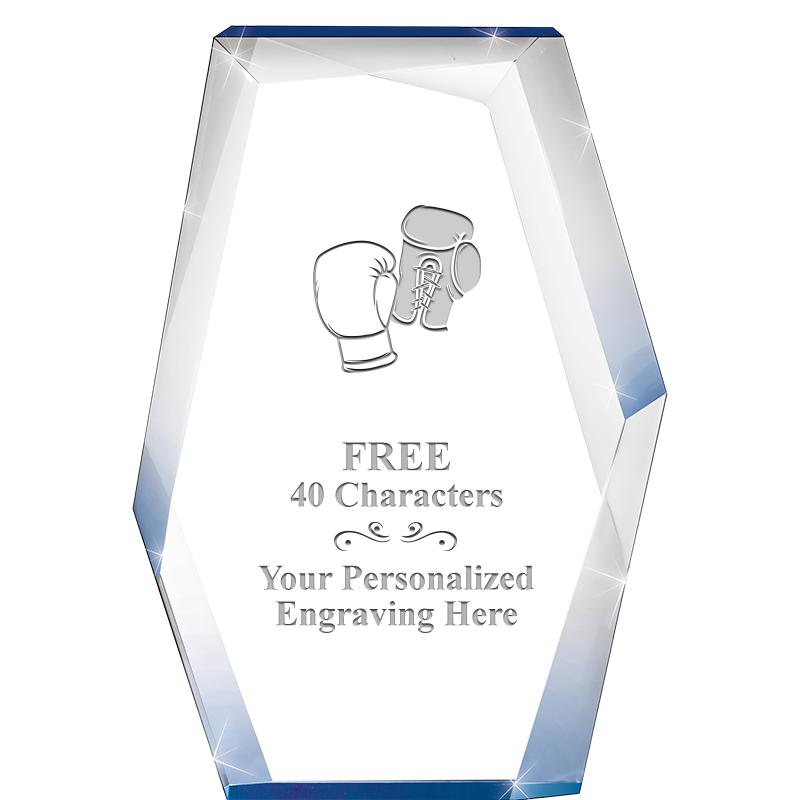 8" COBALT RADIANCE ACRYLIC