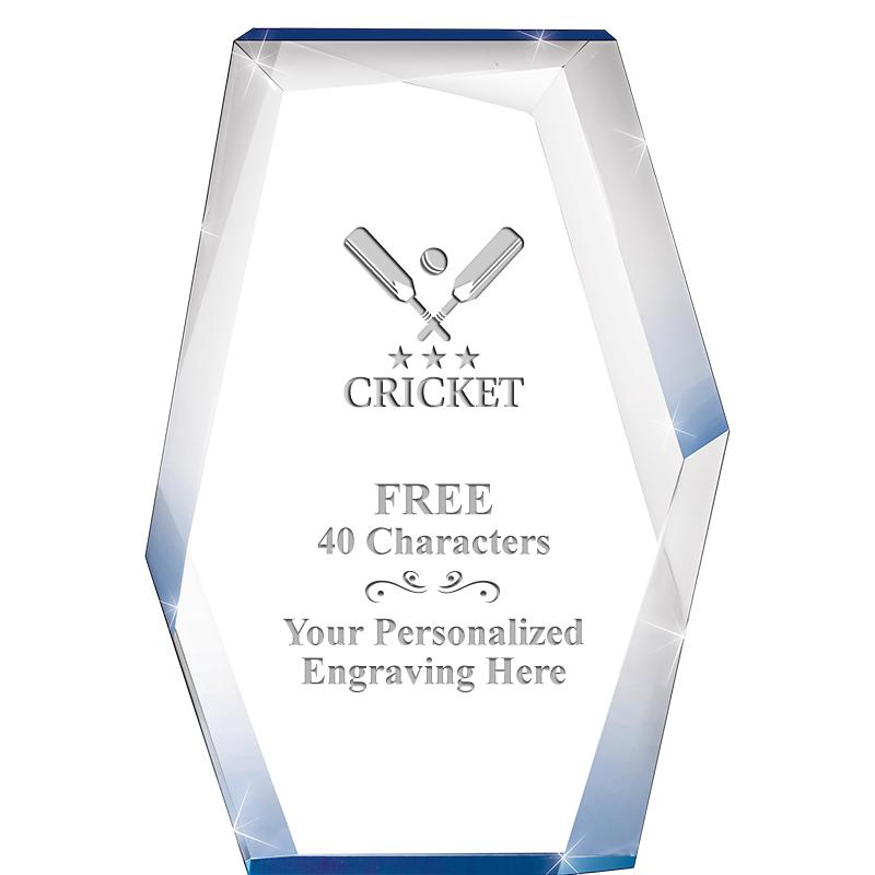 8" COBALT RADIANCE ACRYLIC