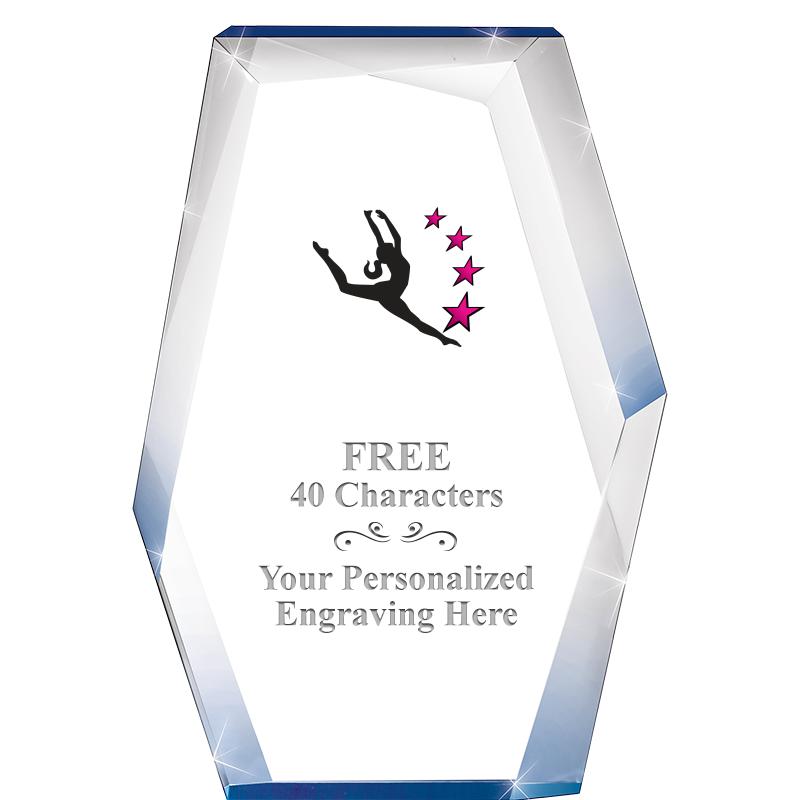 8" COBALT RADIANCE ACRYLIC