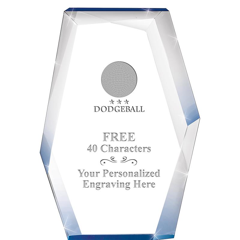 8" COBALT RADIANCE ACRYLIC