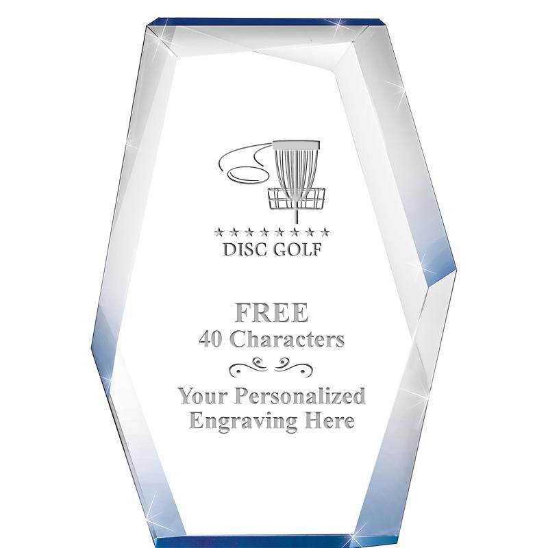 8" COBALT RADIANCE ACRYLIC