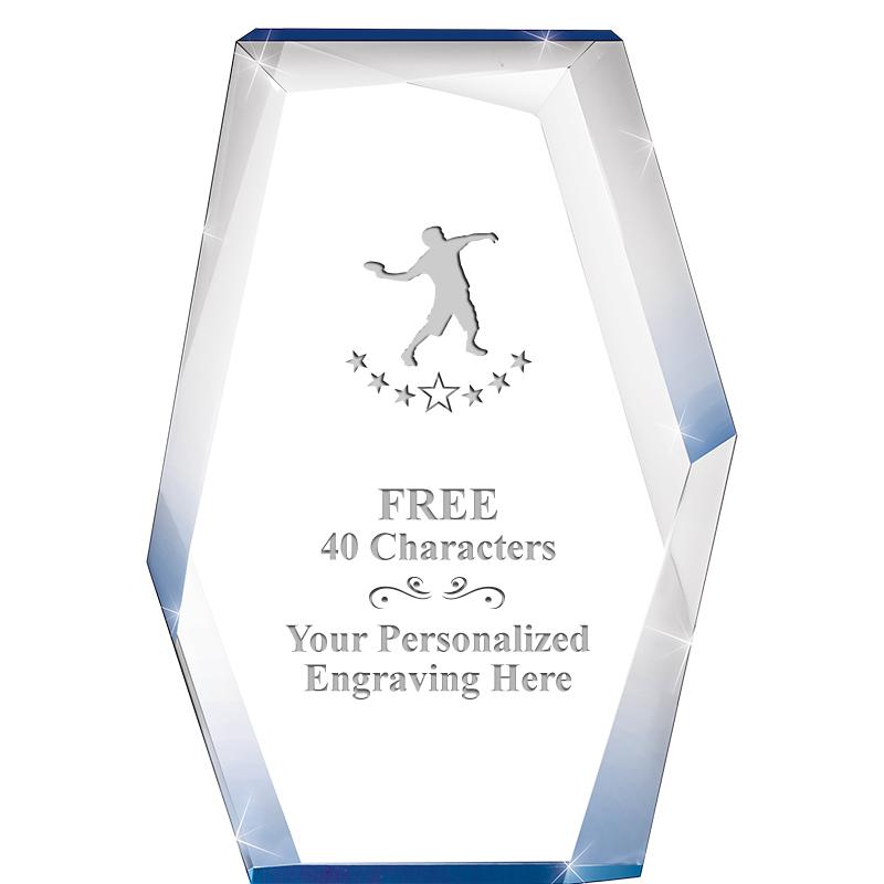 8" COBALT RADIANCE ACRYLIC