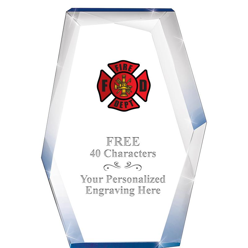 8" COBALT RADIANCE ACRYLIC