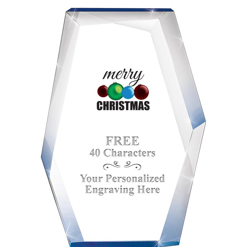 8" COBALT RADIANCE ACRYLIC