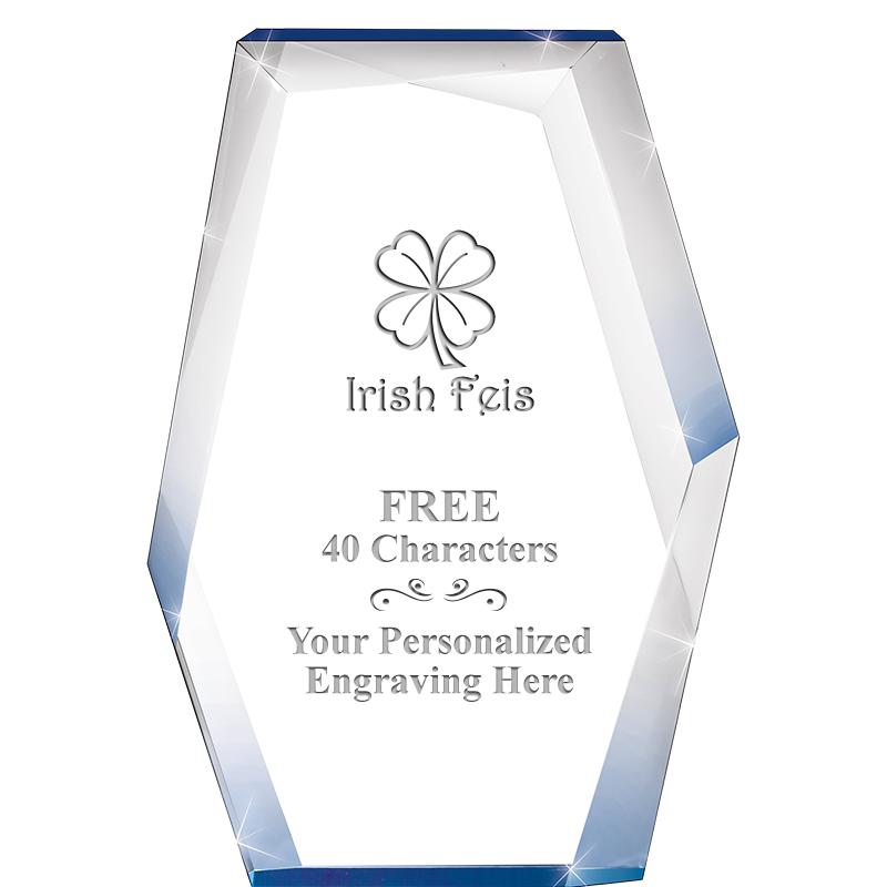 8" COBALT RADIANCE ACRYLIC