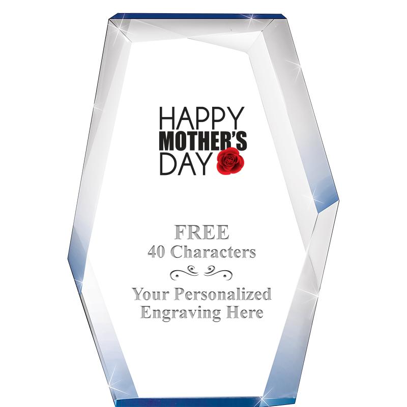 8" COBALT RADIANCE ACRYLIC