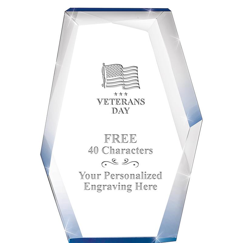 8" COBALT RADIANCE ACRYLIC