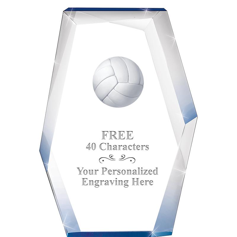 8" COBALT RADIANCE ACRYLIC