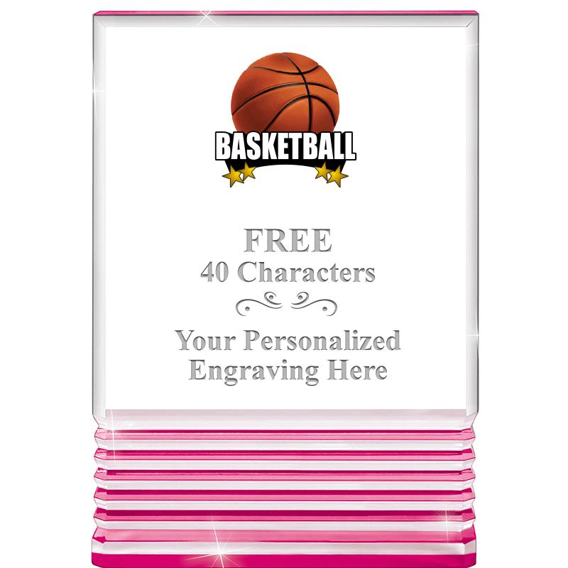 5" PINK ROCKWELL ACRYLIC