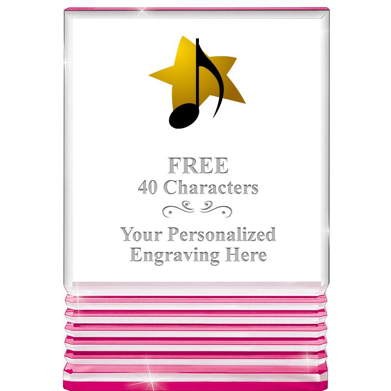 5" PINK ROCKWELL ACRYLIC