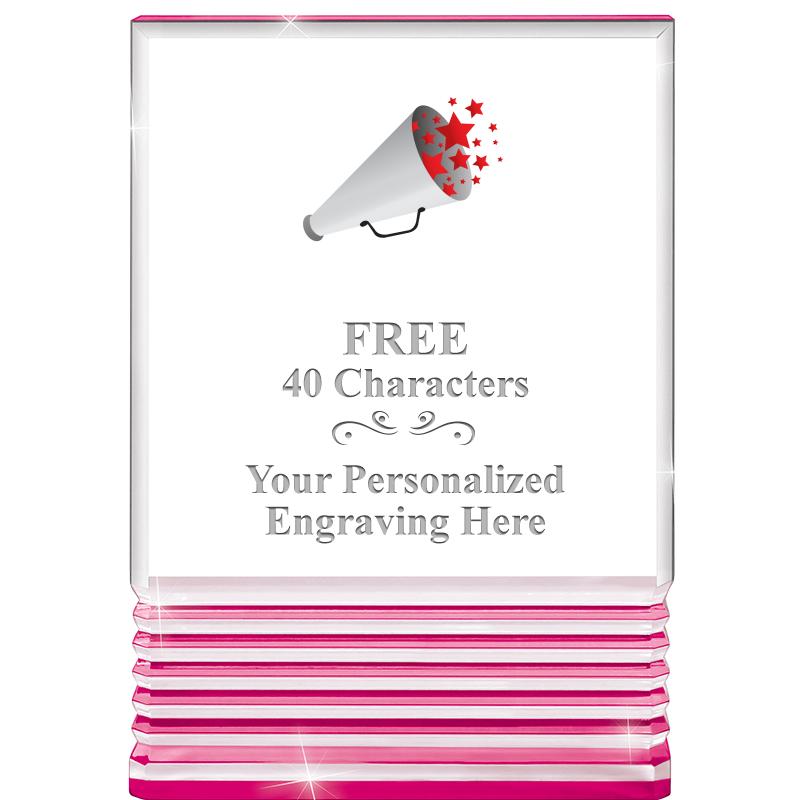 5" PINK ROCKWELL ACRYLIC