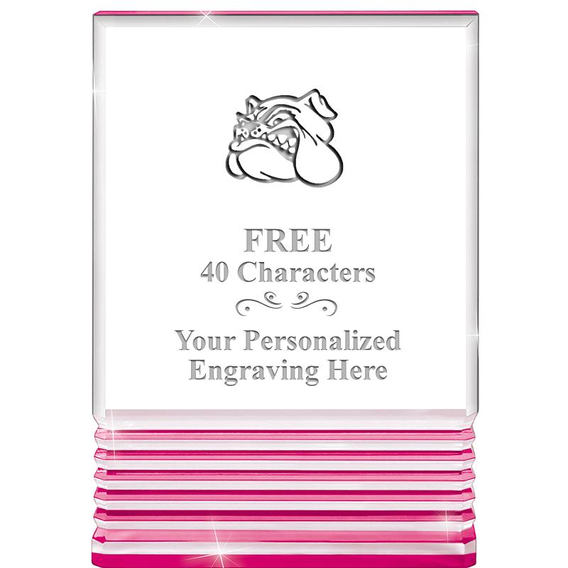 5" PINK ROCKWELL ACRYLIC