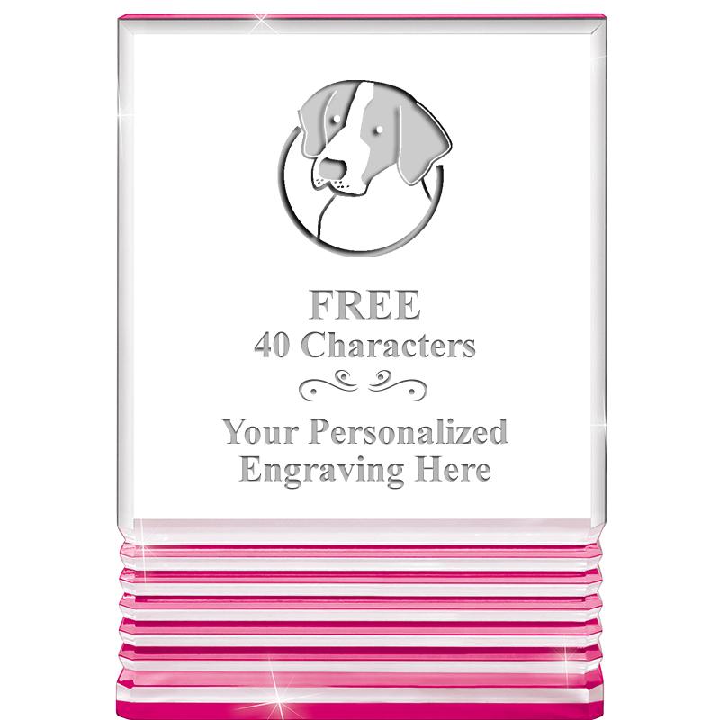 5" PINK ROCKWELL ACRYLIC