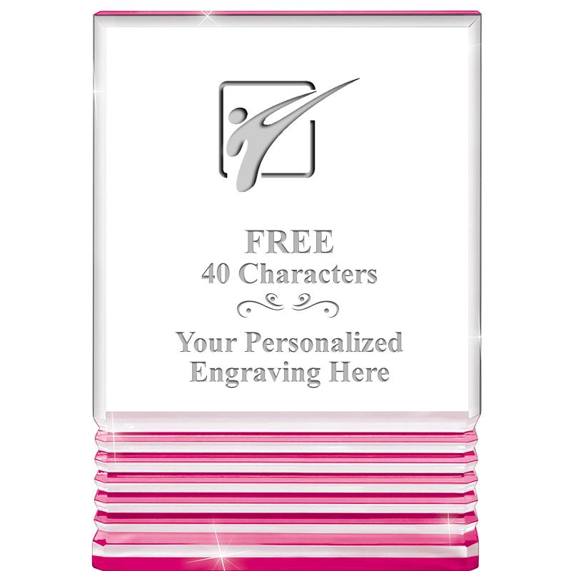 5" PINK ROCKWELL ACRYLIC