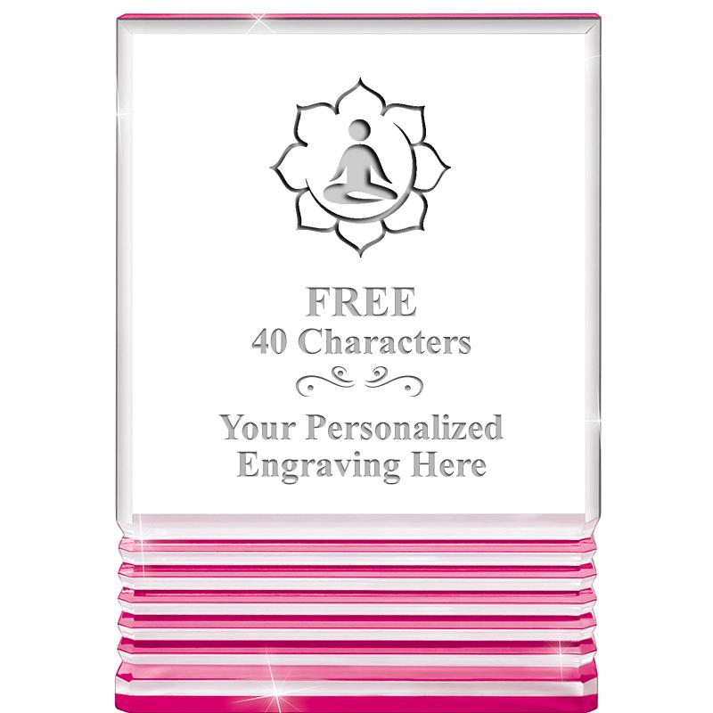 5" PINK ROCKWELL ACRYLIC