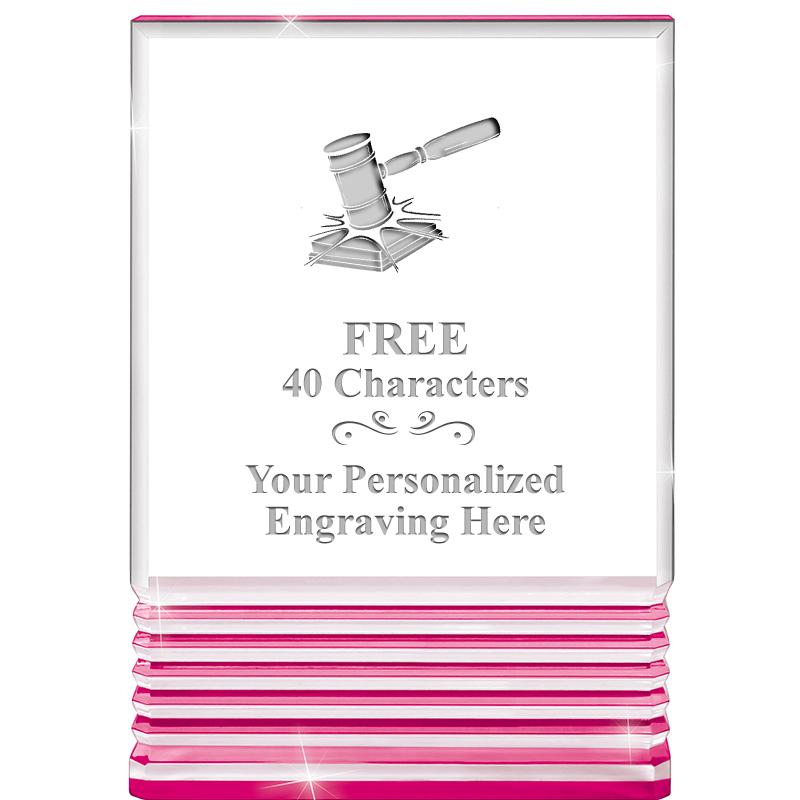 5" PINK ROCKWELL ACRYLIC