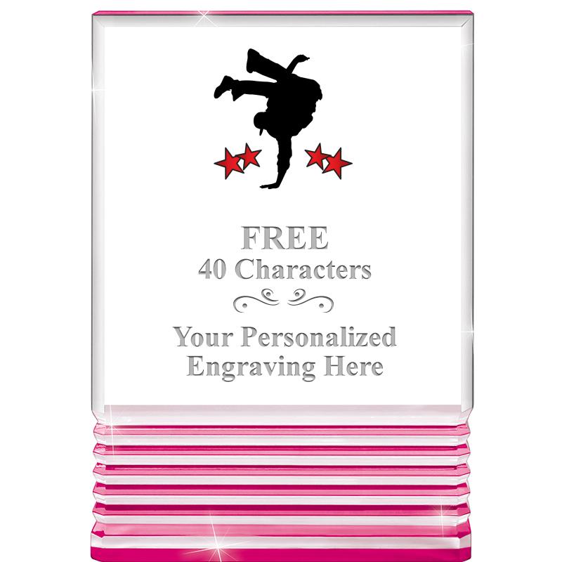 5" PINK ROCKWELL ACRYLIC