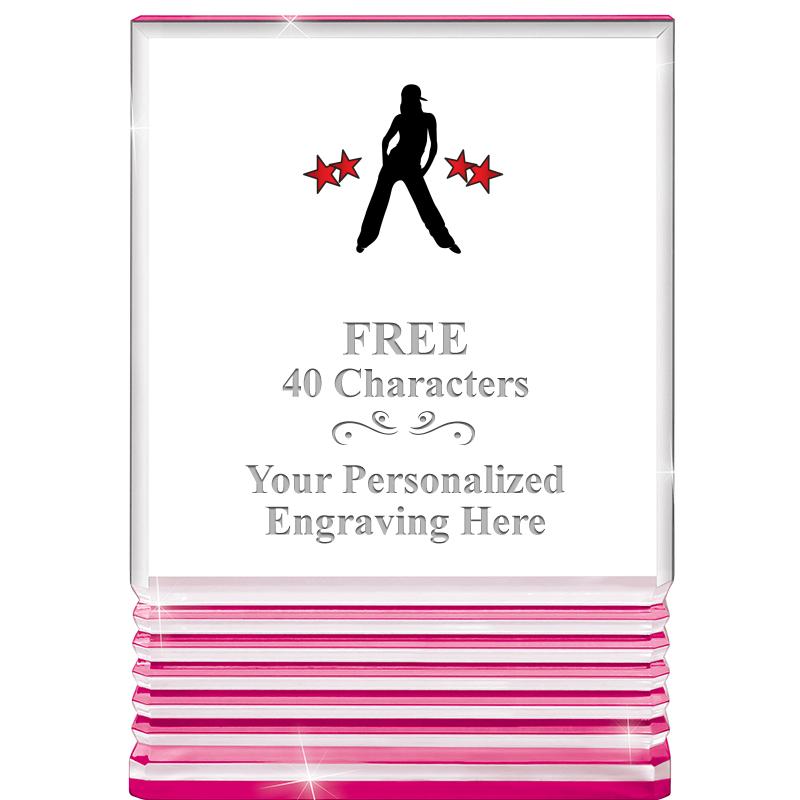 5" PINK ROCKWELL ACRYLIC