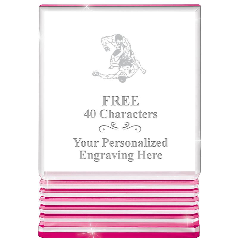 5" PINK ROCKWELL ACRYLIC