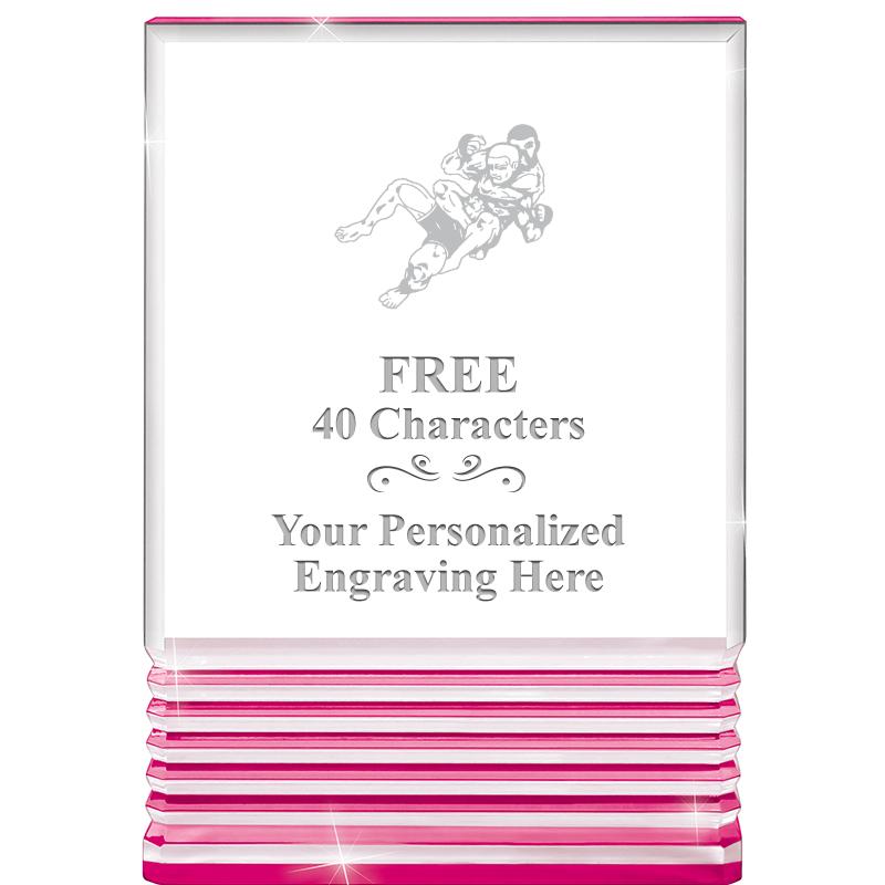 5" PINK ROCKWELL ACRYLIC