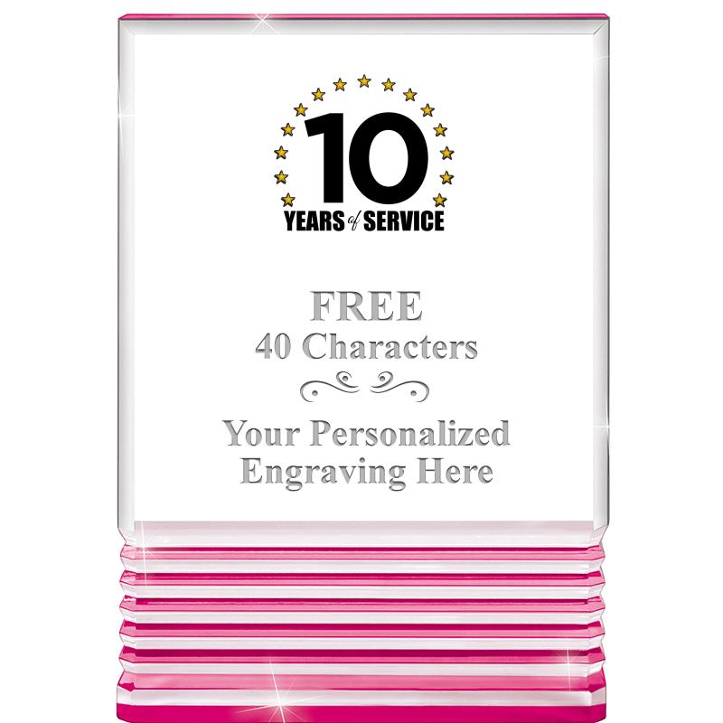 5" PINK ROCKWELL ACRYLIC