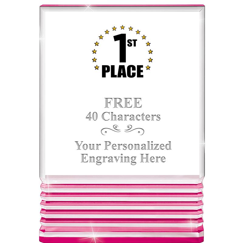 5" PINK ROCKWELL ACRYLIC