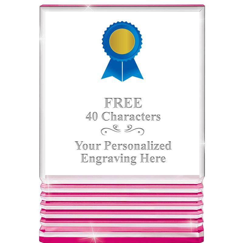 5" PINK ROCKWELL ACRYLIC