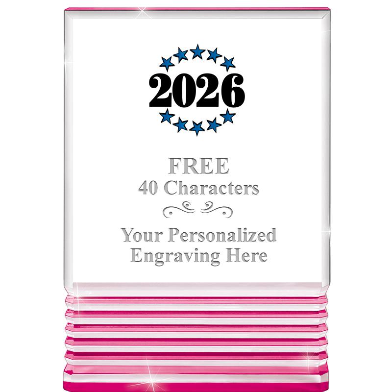 5" PINK ROCKWELL ACRYLIC