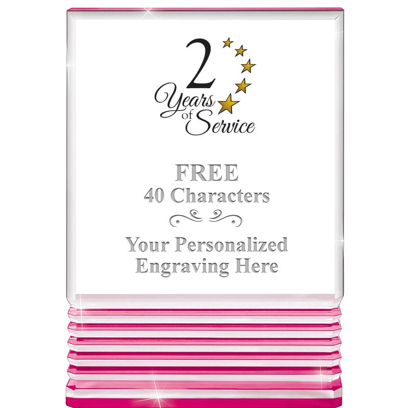 5" PINK ROCKWELL ACRYLIC