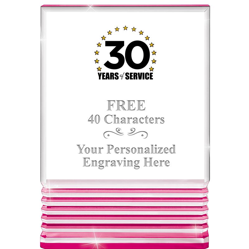 5" PINK ROCKWELL ACRYLIC