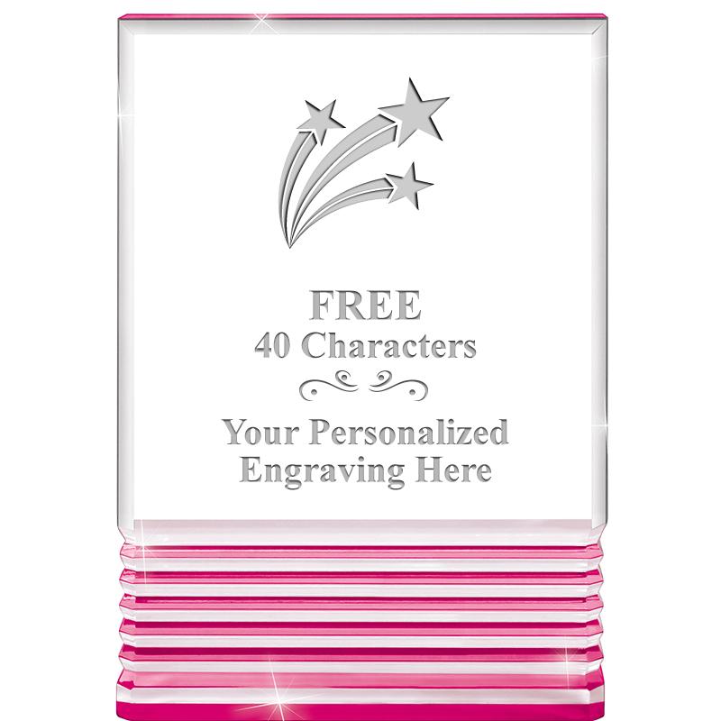 5" PINK ROCKWELL ACRYLIC